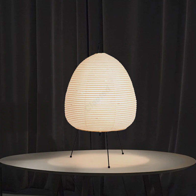Ambient Light Japanese Paper Table Lamp