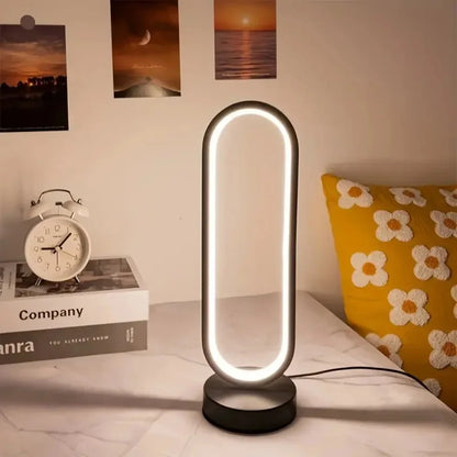 Minimalist LED Ring Table Lamp