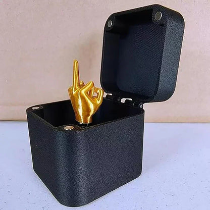 Funny Middle Finger In A Box