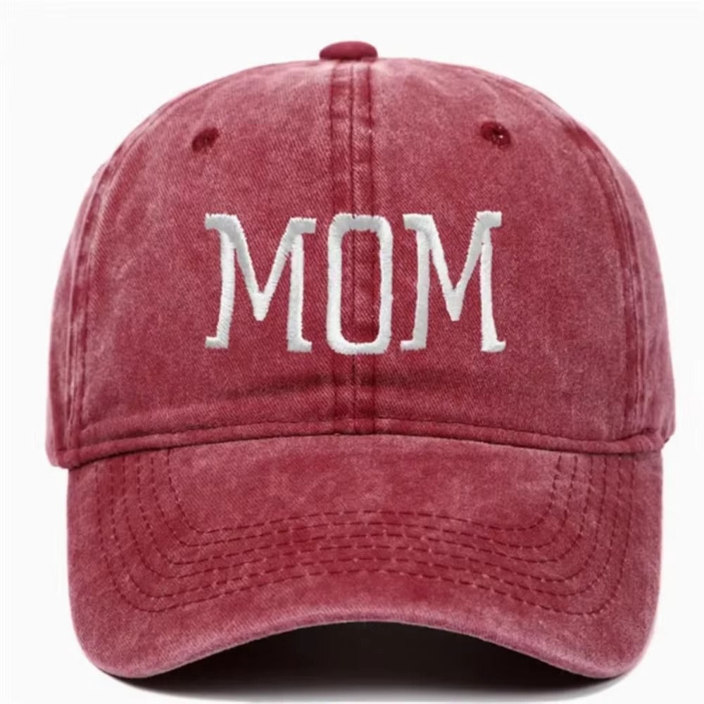 Stylish Mom & Dad Embroidered Baseball Cap